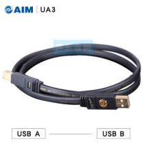 Original Japanese AIM flagship sterling silver USB cable digital line UA3 A- B port data line support 7 days