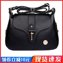 Leather women bag middle-aged mother bag mother-in-law soft leather ladies shoulder shoulder bag small bag new mother multi-compartment