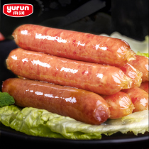 Yurun Taiwan-style sausage 300g bag hot dog sausage authentic desktop sausage breakfast noodles partner hand-held cake