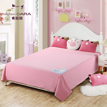 HIKOSEN carabas bed sheets cute fans cat heart shaped Japanese cotton sheet