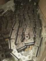 Industrial chain bending plate chain 4 points 085 points 10A Double side single side bending plate single-hole double hole set for non-mark