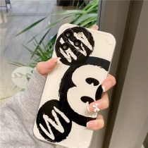 Cartoon Graffiti iphone13 Phone Shell Lens Full Bag Apply Apple 12promax New Cute Couple Xs