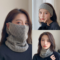 Around Neck female autumn Winter hanging ear mask Warm Neck neck sleeves 100 Lapped Scarves Thickened Windproof Mask Bike face cover