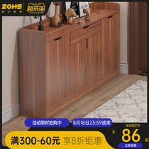 Shoe cabinet storage simple modern door space-saving household simple economical entrance cabinet large-capacity storage shoe rack