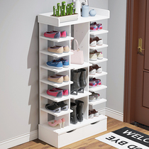 Shoe rack Household indoor good-looking economical simple door small shoe cabinet Shoe rack Dormitory multi-layer storage rack