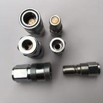 Computer Water Cooled Water Fast Intercalation Plane Quick Joint Liquid Cold Discharge Valve Brass Plated Nickel No Leakage