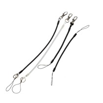 Alloy spring shrink hanging rope mobile phone chain kid old man anti-lose key button stylus length stretch rope