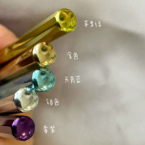 Japan imported Nail parfait Nail pen cap 10 corner shiny matte model does not roll without fading