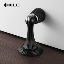 KLC thickened European black bedroom magnetic door suction toilet wall suction wall installation dual purpose