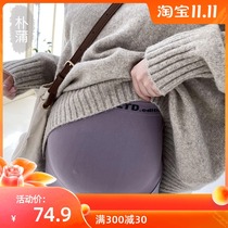 Pants new cotton slim body belly elastic comfortable and Breathable High pregnant women leggings pregnant women pajamas spring and autumn pure