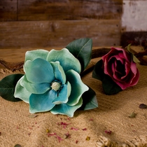 Jade Orchid Emulation Flower Home Little Fresh Simulation Plant Furnishing European-style Dining Table TV Cabinet Fake Floral Flowers Dried Flowers