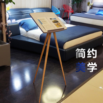 Hotel restaurant menu shelf turning page display stand vertical floor board menu rack sales department contract parameter sign