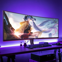 AOC display 200hz fish screen 29 inches 21:9 widescreen 2K gaming chicken 144hz game 30 curved screen 4K computer PS4 external 34 screen CQ30G