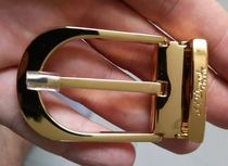 S T Dupont Pin buckle Buckle head Gold plated Belt buckle