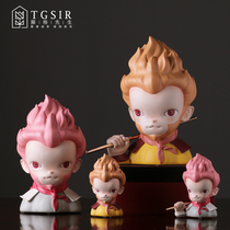 Modern simple and creative Qi Tian Dazheng Ornaments Home Living Room Bedroom Porch Monkey King Fighting Buddha Decoration