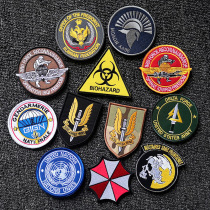 Embroidered military fan badge Velcro badge patch patch personality outdoor tactical backpack clothes armband sticker custom