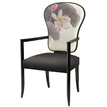 Modern New Chinese Dining Chair Chinese Style Dining Chair Hotel Solid Wood Dining Chair Restaurant Chair Zen high back chair furniture Customised