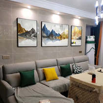 Living room murals behind the landscape wall sofa wall hanging paintings decorative paintings atmosphere living behind the three-piece set