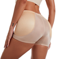 False buttock panties ultra-thin natural crotch bottoming beauty crotch increase crotch fake buttocks hip lifting fixed sponge body tummy control