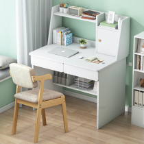 Desk Bookshelf Composition Small family Type modern minimalist computer Desktop Table Home Bedroom students learn to write tables