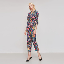 asobio womens spring summer jumpsuit womens elegant fashion and easy to take printed jumpsuit womens Half sleeve jumpsuit