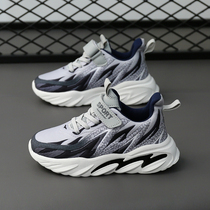 Boys shoes 2021 new autumn sports Spring and Autumn models in the big childrens running youth trendy shoes