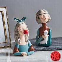 Decoration girl room ins layout bedroom small ornaments cute girl birth Princess desktop healing department Japanese Department