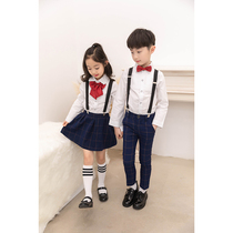Childrens suit Flower dress Boys suit Boys Suite English Large Childrens Choir Piano Performance Stage Clothes