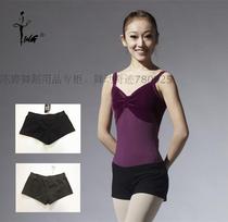 Chen Ting dance flat oral pants bottom shorts dance practice utility-pants low waist shorts pure cotton tight shorts