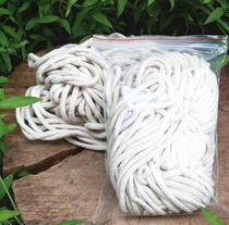 Homemade kerosene lamp ghee vegetable oil wick for Buddha temple wick edible oil ghee for lamp pure cotton wick