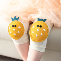 Summer slim girls kneecap anti-fall pure cotton baby knee dance kneecap children dance special sports socks sleeve