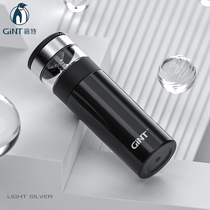 Jiate GT-6971-035 Tea water separation tea cup double insulation stainless steel water cup portable cup lifting ring cup