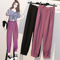 2021 Summer Fashion New Plus Size Pants Casual Pants