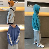 Clearance does not return Niu Niu Ai Xiaopu childrens clothing boys plus velvet Primary School students loose Sports Leisure childrens coat