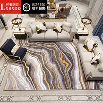LXRXDD Modern Luxury Carpet Living Room with Tea Guests Making Nordic Simple Bedroom Bed Bed-Tail Carpet