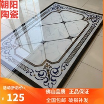 Hall floor tile parquet floor tile living room parquet tile splicing shape floor tile dining room entrance parquet tile tile