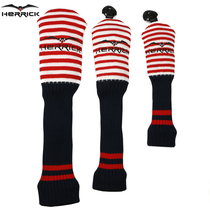 Golf club wooden pole sleeve wool thread stitch weaving method softness practical male and female universal 2017 new