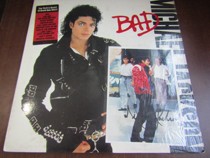 Michael Jackson Bad Awesome Michael Jackson Signed M Edition Vinyl LP NM