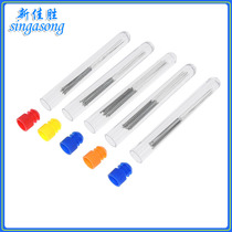 3D printer accessories nozzle nozzle nozzle cleaning special drill bit cleaner steel needle through needle stainless steel needle 10 sets