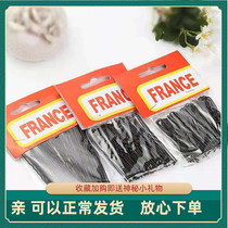 Costume U-shaped plate Hair accessories Hair ball head fixed black hair clip Studio hair styling pin bangs clip