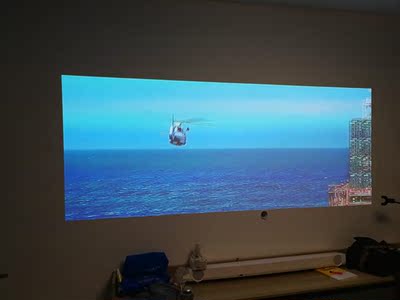 点评达人评测极米无屏电视Play X 便携投影机怎么样，图像清晰吗