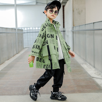 Childrens boys autumn coat 2021 New Net Red Spring and Autumn boy boy jacket coat spring tide