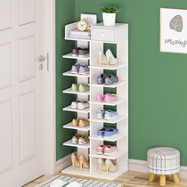 Multi-layer shoe rack simple household shoe cabinet simple modern dustproof storage rack economical door small shoe rack save space