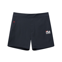 FILA FILA Fiele official womens knitted shorts 2021 summer new hot pants Joker casual running sweatpants