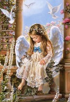 Spot beautiful angel imported puzzle castorland 1500 pieces