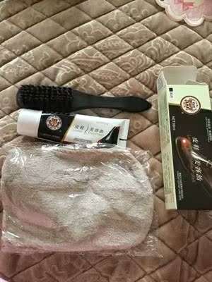 兽皮大王皮鞋美容油3盒套装鞋油