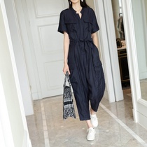 Sandro Svpr breathable clear and refreshing color system makes ones heart move ~ waist-to-waist lacing design for a look is not a tacky