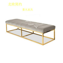 Nordic minimalist iron art doorway Shoes Stool Clothing Shop Change of shoes Bench Dressing Room Bench bench Stool Tailstool Sofa stool
