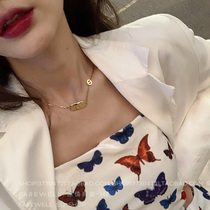 Take a bath without picking ~ necklace light luxury niche simple temperament choker female design sense ins cold wind neck chain