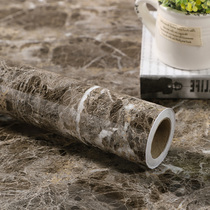 Self-adhesive wallpaper PVC waterproof thickened imitation Dali sticker Stone table furniture renovation cabinet TV background wallpaper